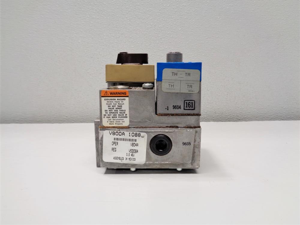 Honeywell Single Valve Standing Plot Combination Gas Control V800 A 1088